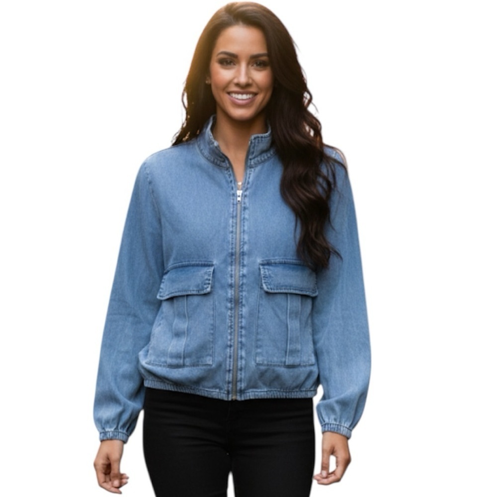 Royalty Denim Blue Women's Jacket size small